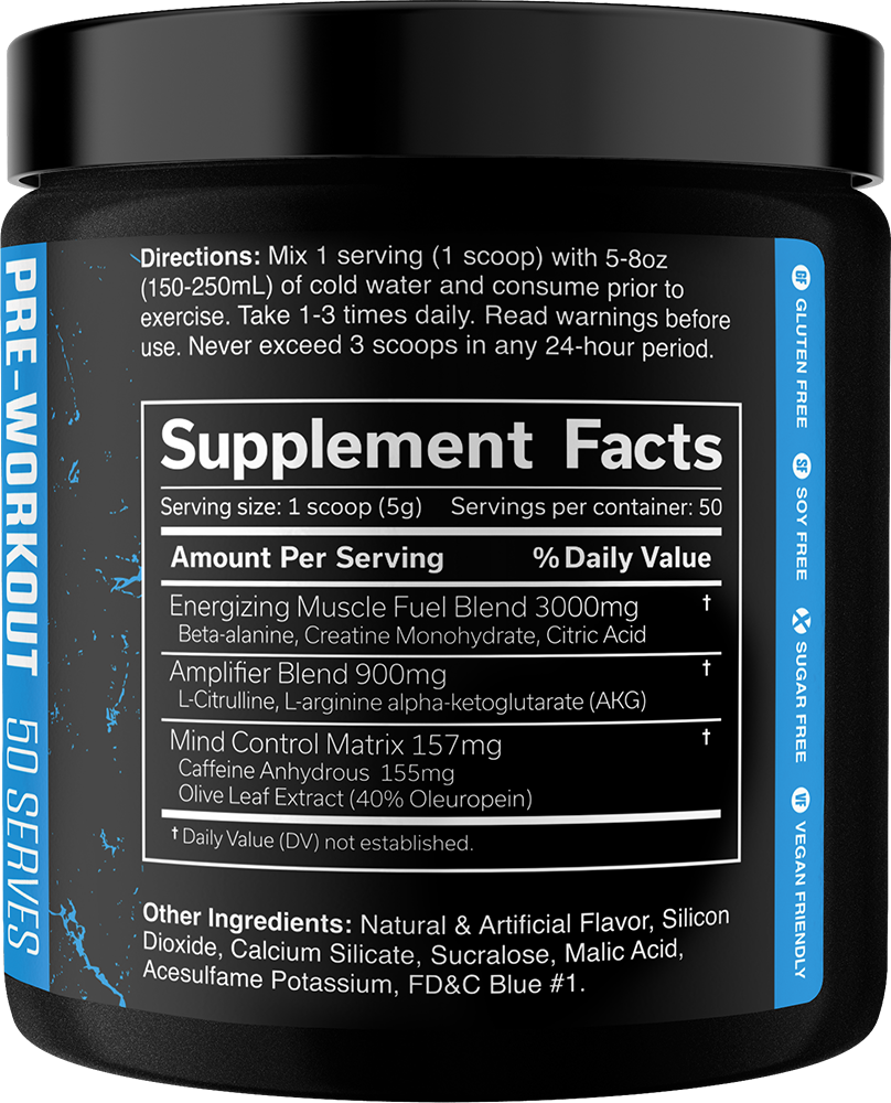 JNX Sports The Curse Framboise bleue (250 g)
