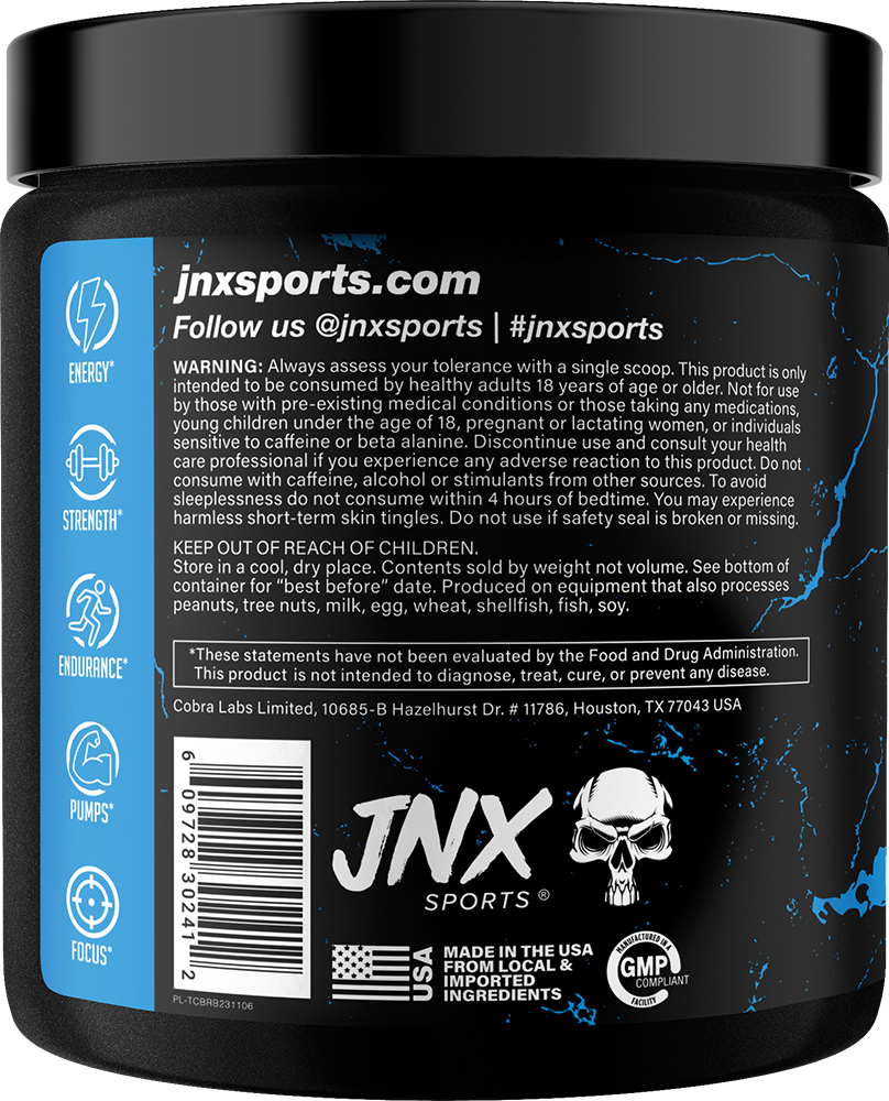 JNX Sports The Curse Framboise bleue (250 g)