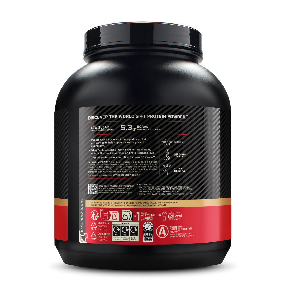 Optimum Nutrition Gold Standard 100% Whey Unflavoured (2000 g)