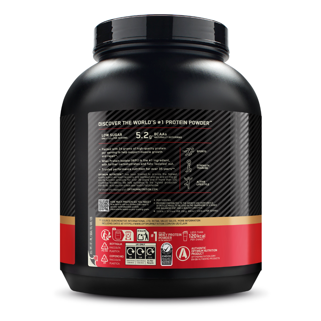 Optimum Nutrition Gold Standard 100% Whey Cookies & Cream (2000 g)