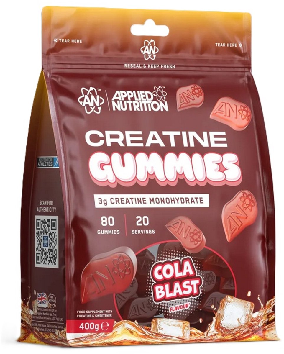 Applied Nutrition Creatine Gummies - 20 servings - Cola