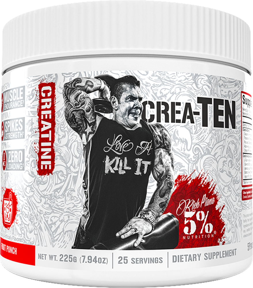 5% Nutrition Crea-TEN Fruit Punch (225 g)