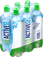 Active O2 Apple Kiwi (6 x 500 ml)