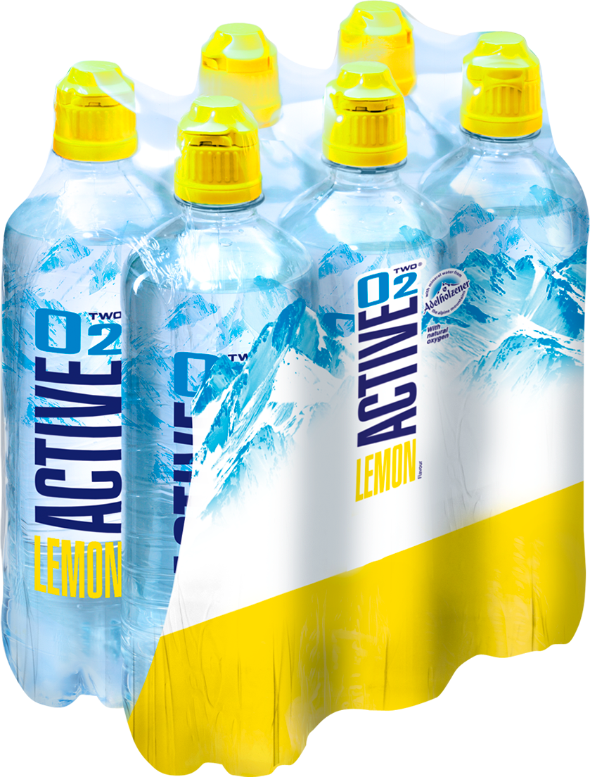 Active O2 Lemon (6 x 500 ml)