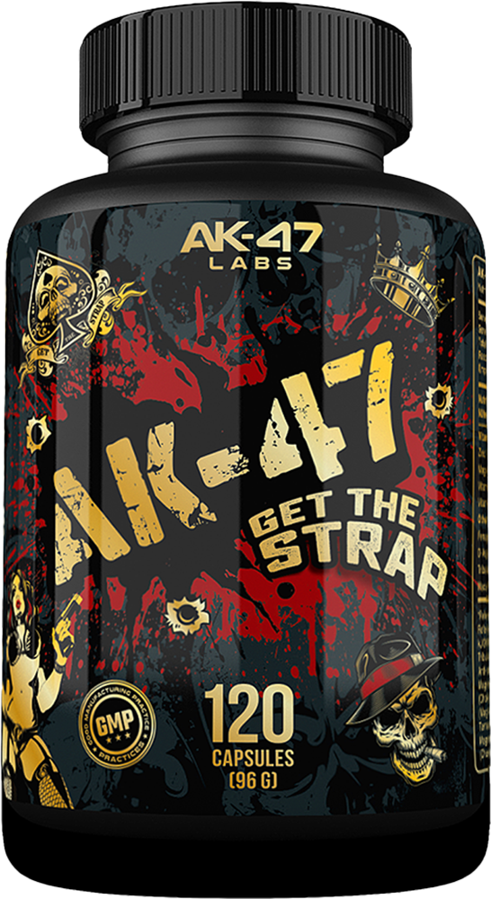 AK47 Testbooster Get the Strap (120 gélules)