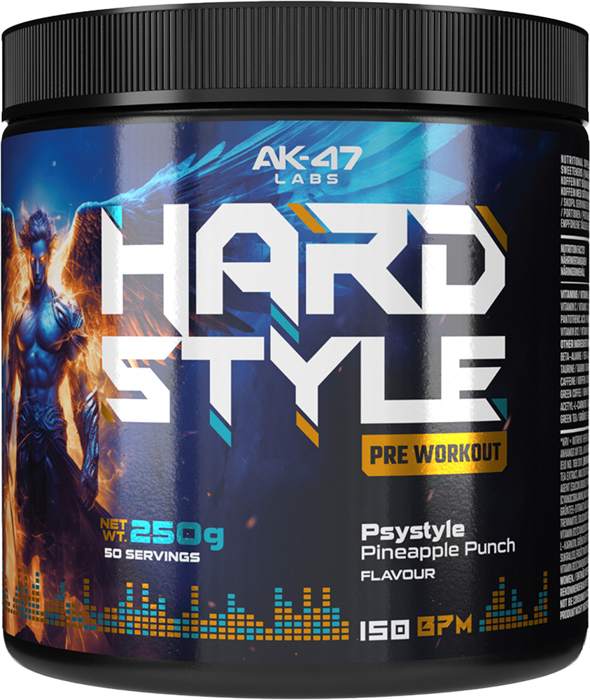 AK47 Labs Hardstyle Pre-workout Psystyle Pineapple Punch (250 g)