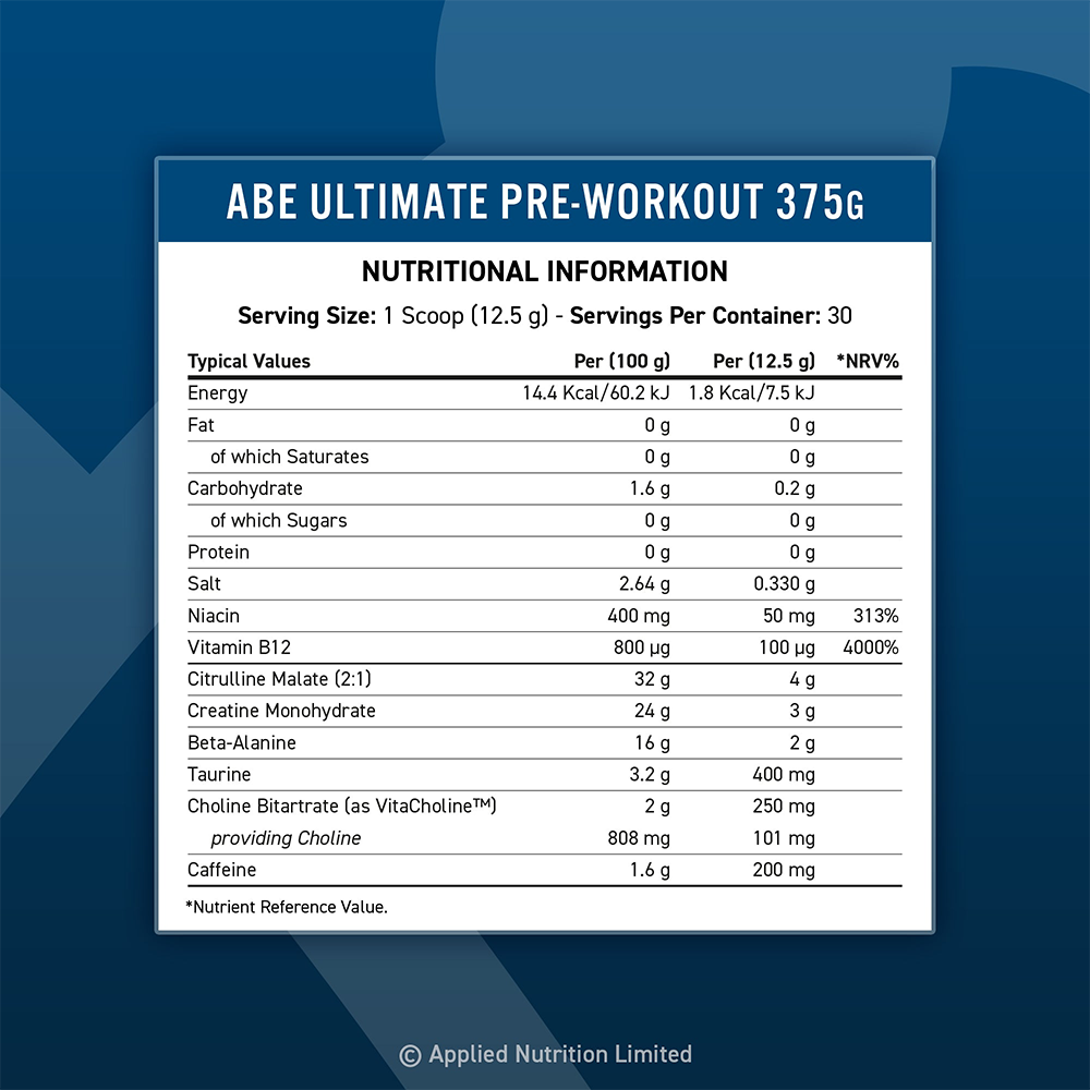 Applied Nutrition ABE Ultimate Pre-Workout Energy (375 g)