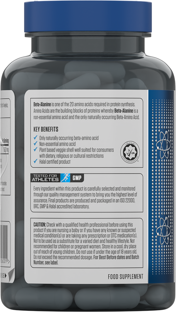 Applied Nutrition Beta-Alanine 1500 (120 comprimés)