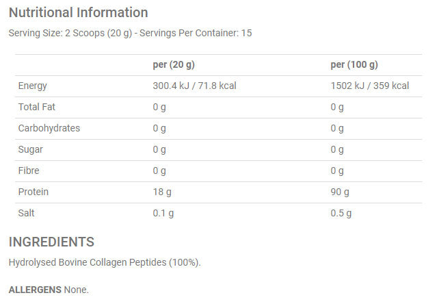 Applied Collagen Peptides (300 g)