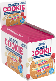 Applied Nutrition Critical Cookie White Chocolate Raspberry (12 x 73 g)