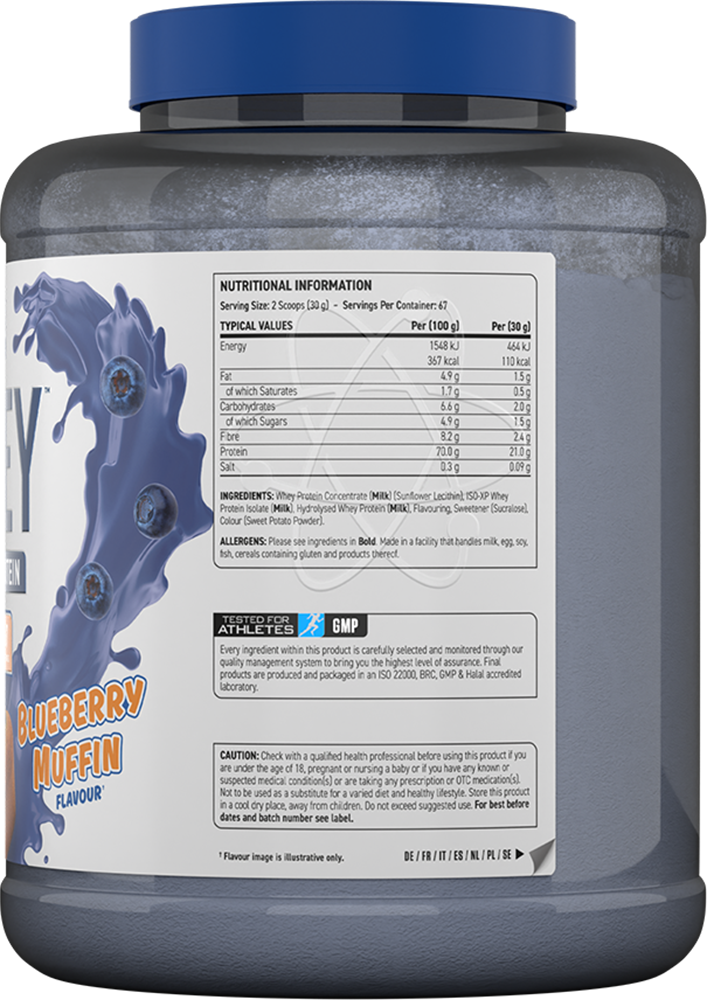 Applied Nutrition Critical Whey Blueberry Muffin (2000 g)