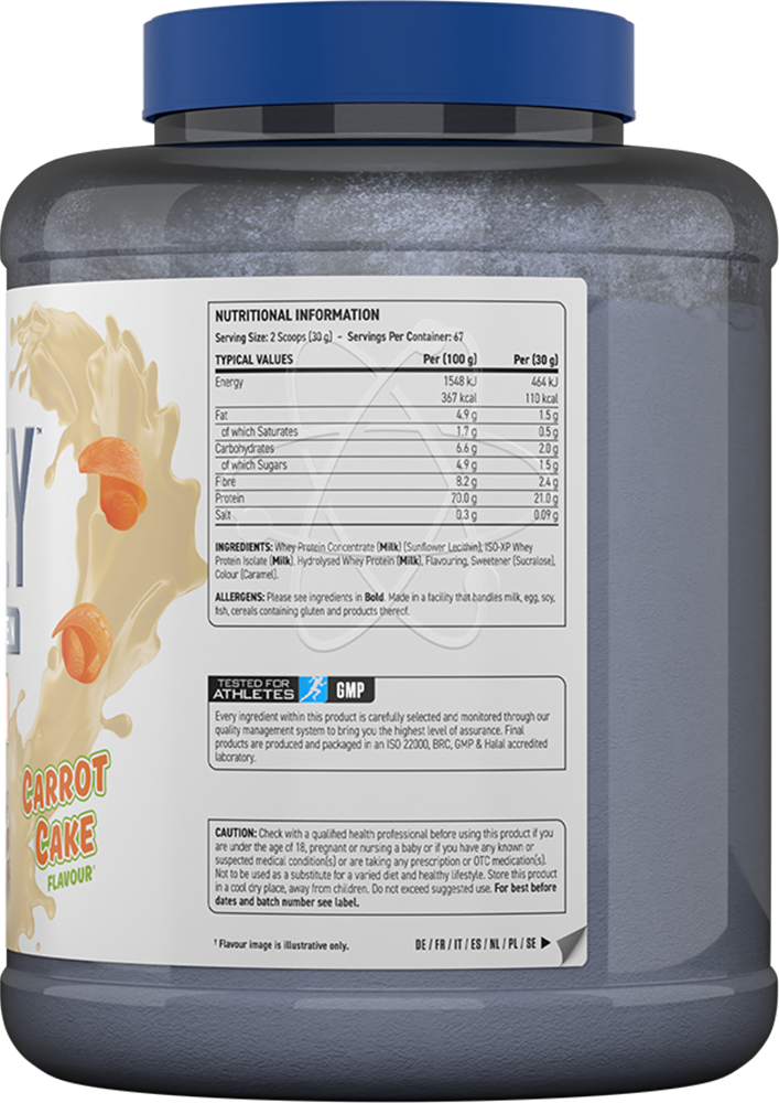 Applied Nutrition Critical Whey Carrot Cake (2000 g)