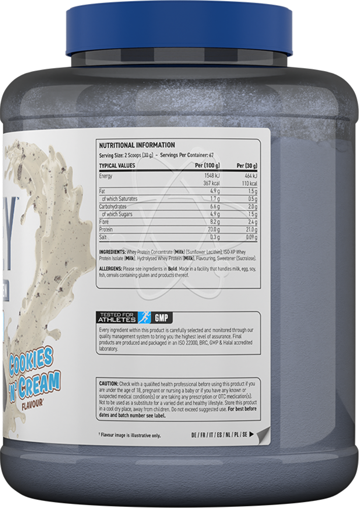 Applied Nutrition Critical Whey Cookies & Cream (2000 g)