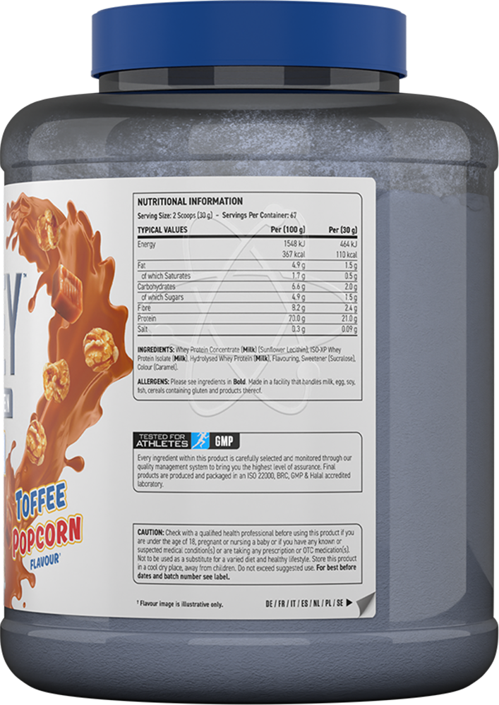 Applied Nutrition Critical Whey Toffee Popcorn (2000 g)