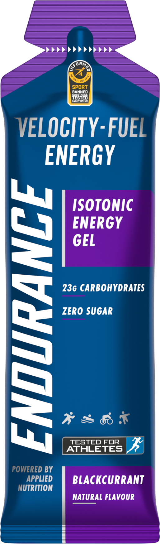 Applied Nutrition Endurance Isotonic Energy Gel Energy Cassis (20 x 60 ml)