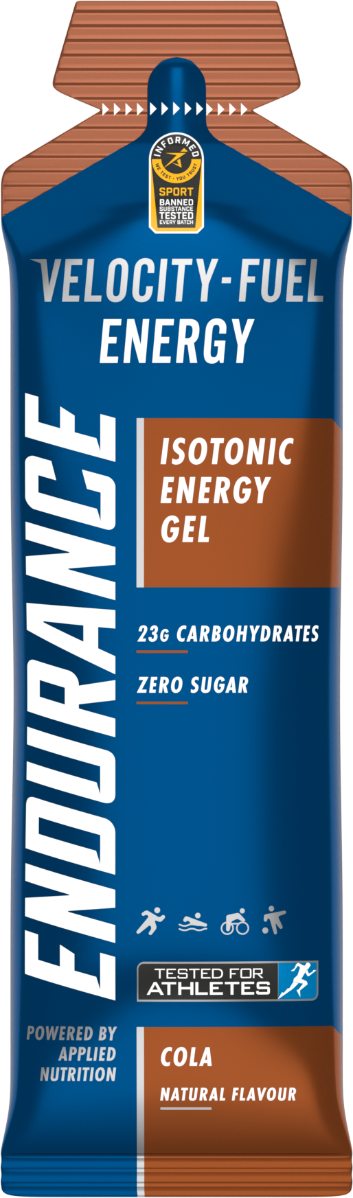 Applied Nutrition Endurance Isotonic Energy Gel Energy Cola (20 x 60 ml)