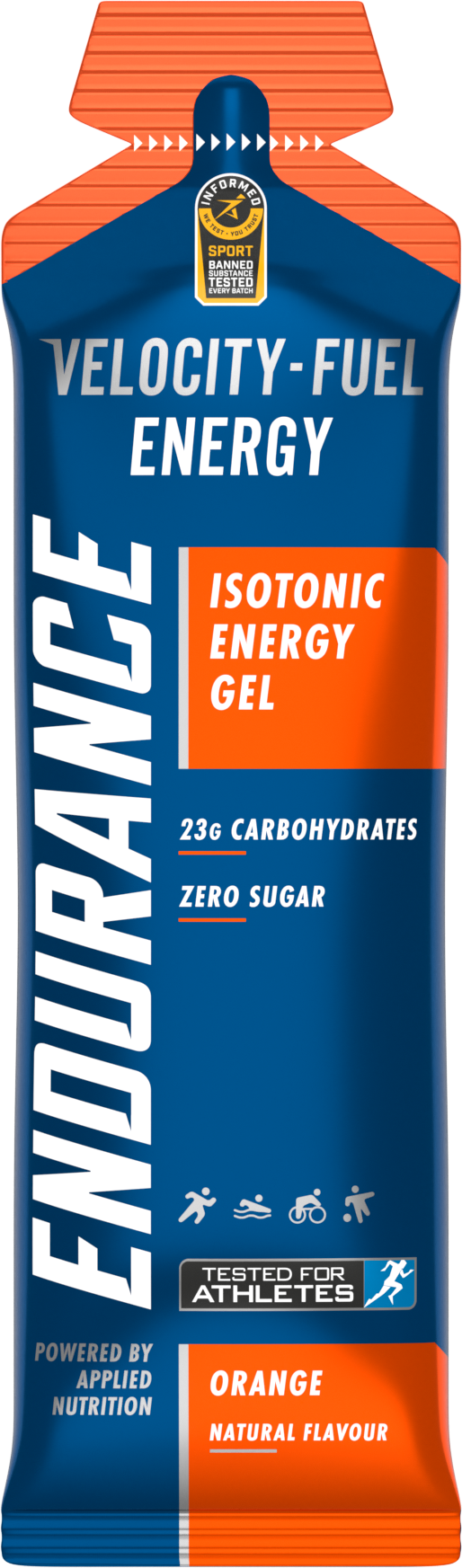 Applied Nutrition Endurance Isotonic Energy Gel Energy Orange (20 x 60 ml)