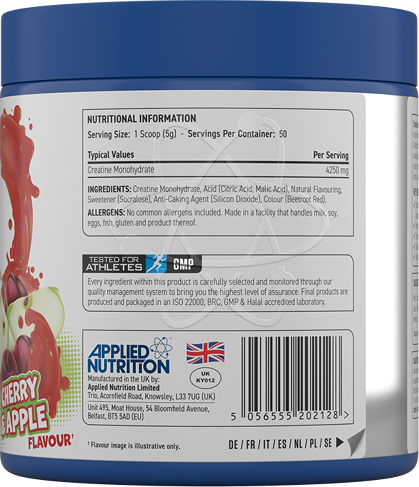 Applied Nutrition Flavoured Creatine Cerise & Pomme (250 g)