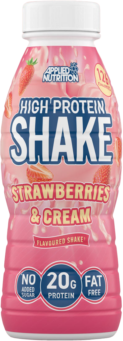 Applied Nutrition High Protein Shake Strawberry & Cream (8 x 330 ml)