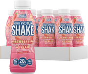 Applied Nutrition High Protein Shake Strawberry & Cream (8 x 330 ml)