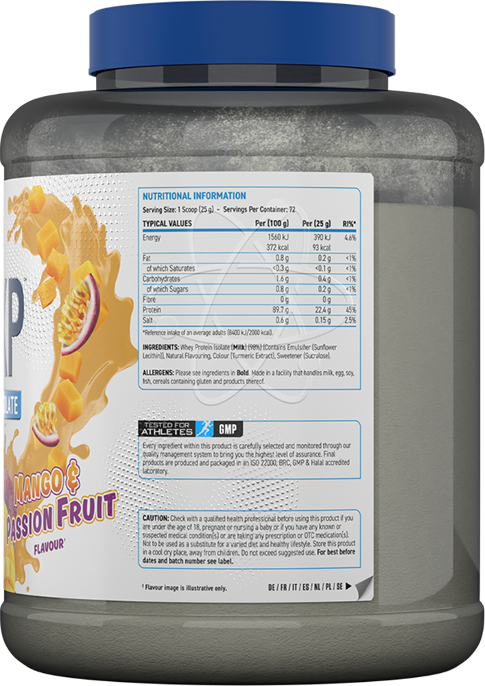 Applied Nutrition ISO-XP Mangue & Fruit de la passion (1800 g)