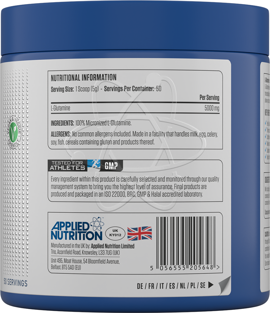 Applied Nutrition L-Glutamine Powder micronized (250 g)