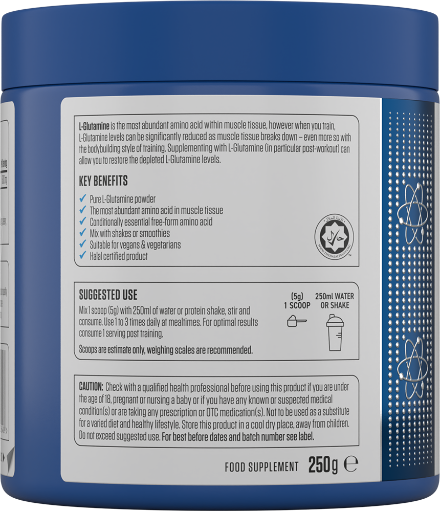 Applied Nutrition L-Glutamine Powder micronized (250 g)