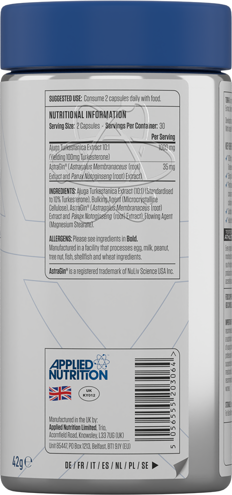 Applied Nutrition TURK-X (60 gélules)