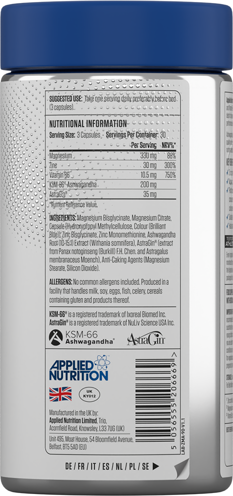 Applied Nutrition ZMA Professional (90 gélules)