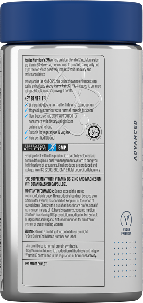 Applied Nutrition ZMA Professional (90 gélules)