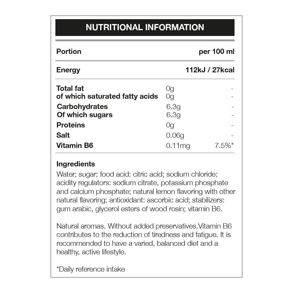 Aquarius Lemon (12 x 500 ml)