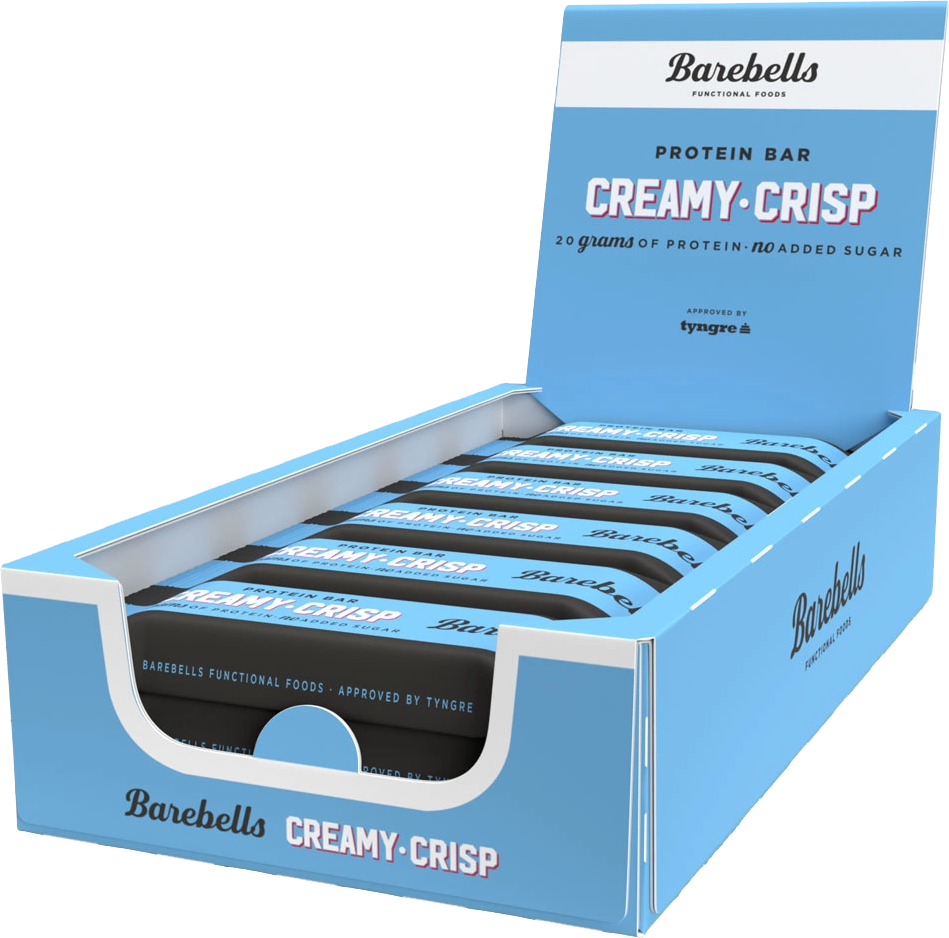 Barebells Protein Bar Creamy Crisp (12 x 55 g)
