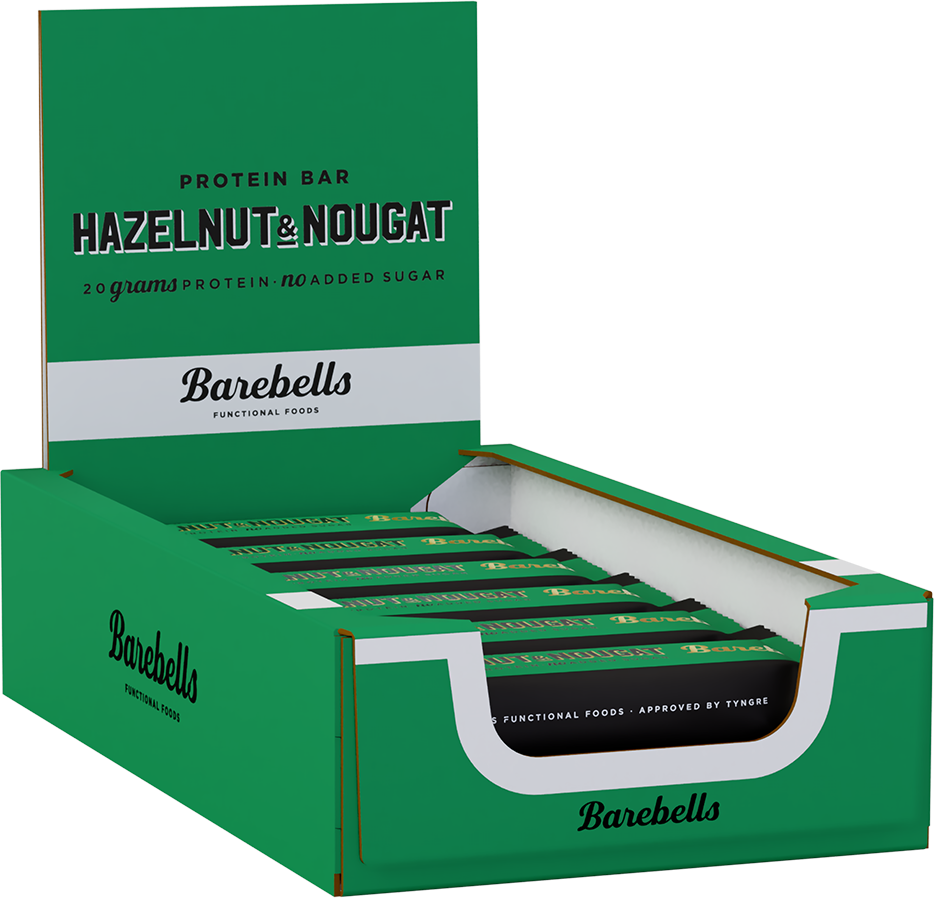 Barebells Protein Bar Noisette & Nougat (12 x 55 g)