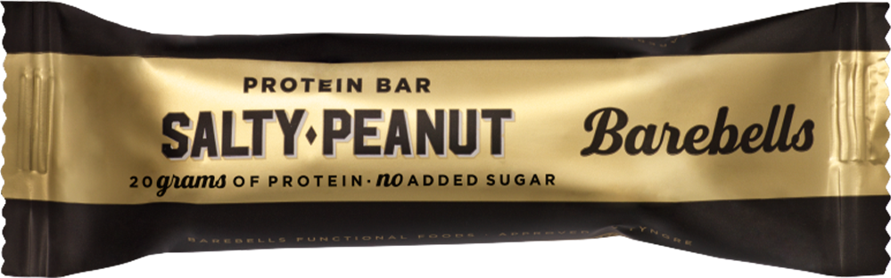 Barebells Protein Bar Cacahuètes salées (12 x 55 g)