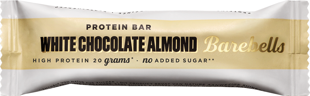Barebells Protein Bar Chocolat blanc Amande (12 x 55 g)