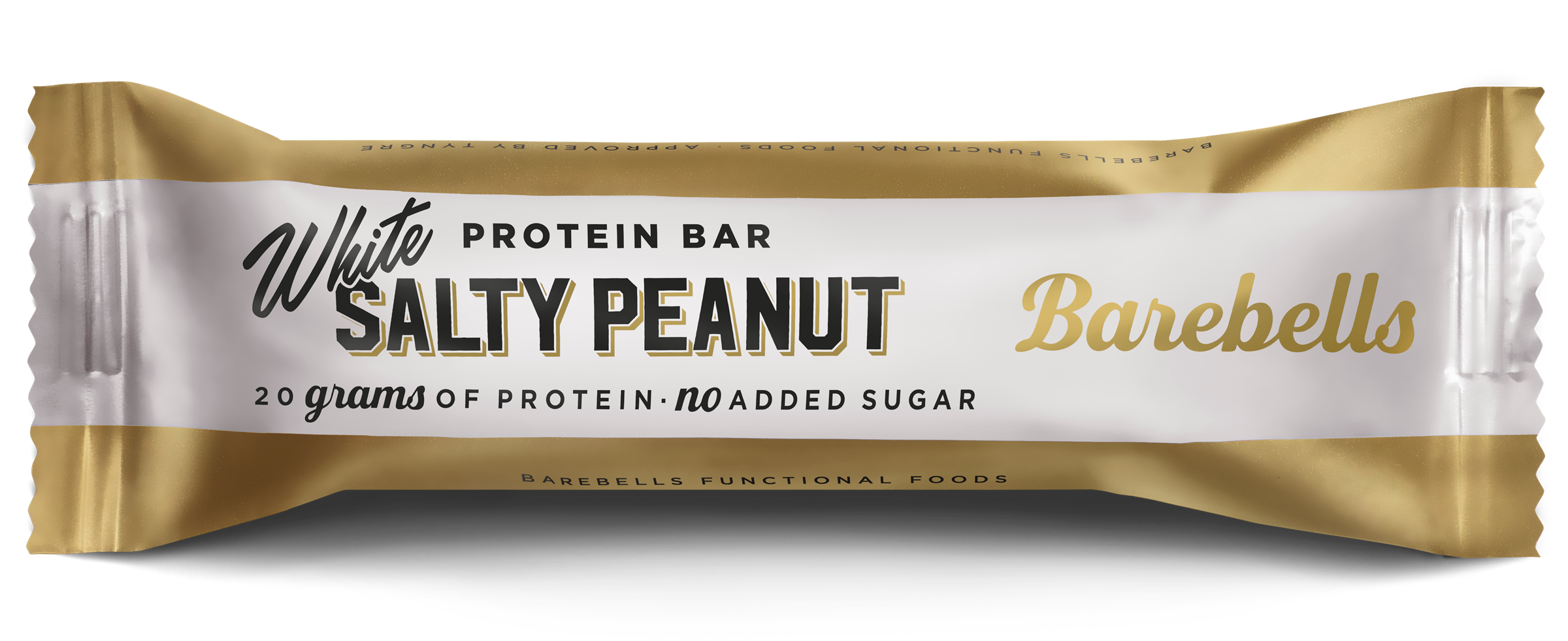 Barebells Protein Bar Chocolat blanc Cacahuètes salées (12 x 55 g)