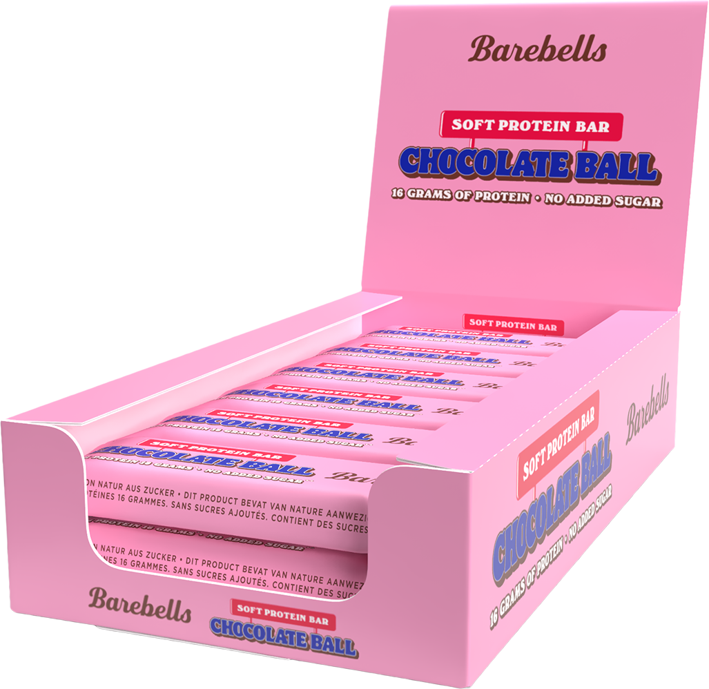 Barebells Soft Protein Bar Chocolate Ball (12 x 55 g)