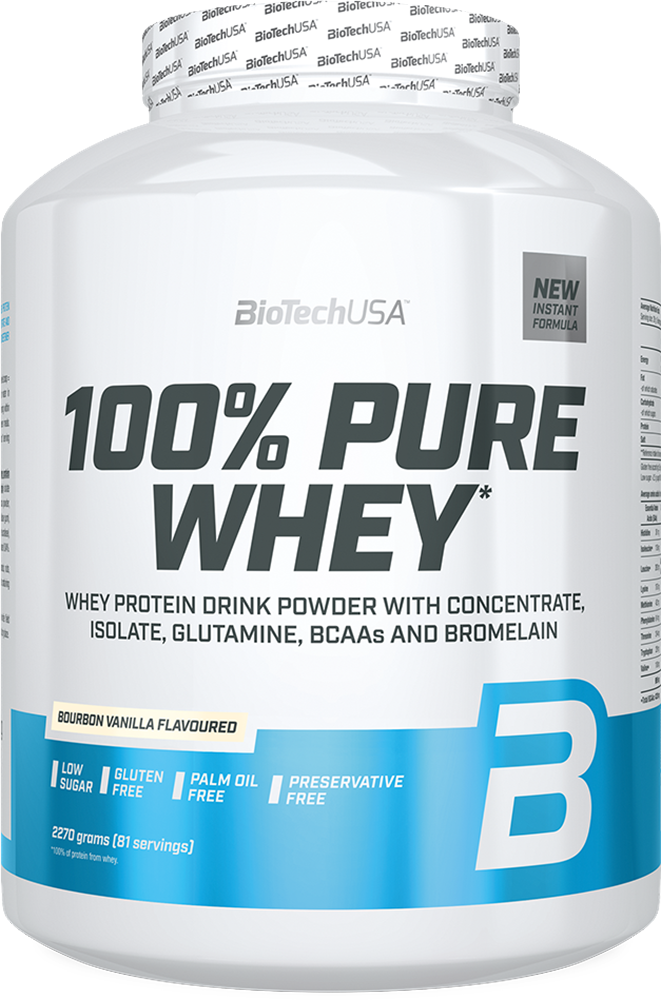BioTechUSA 100% Pure Whey Bourbon Vanilla (2270 g)