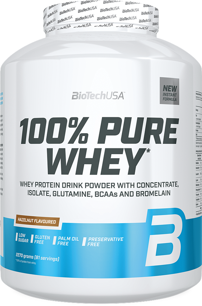 BioTechUSA 100% Pure Whey Noisette (2270 g)