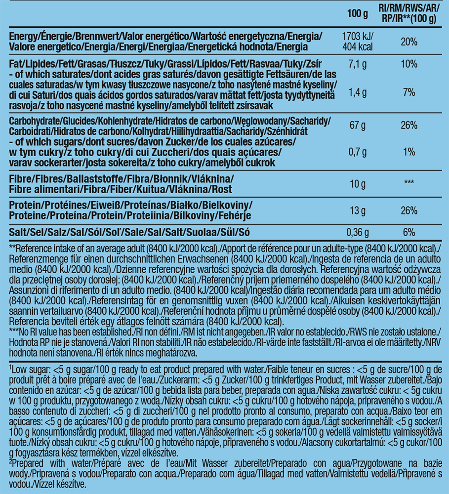 BioTechUSA Instant Oats Chocolat (1000 g)