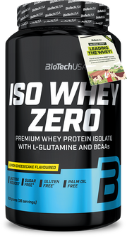 BioTechUSA Iso Whey Zero Cheesecake au citron (908 g)