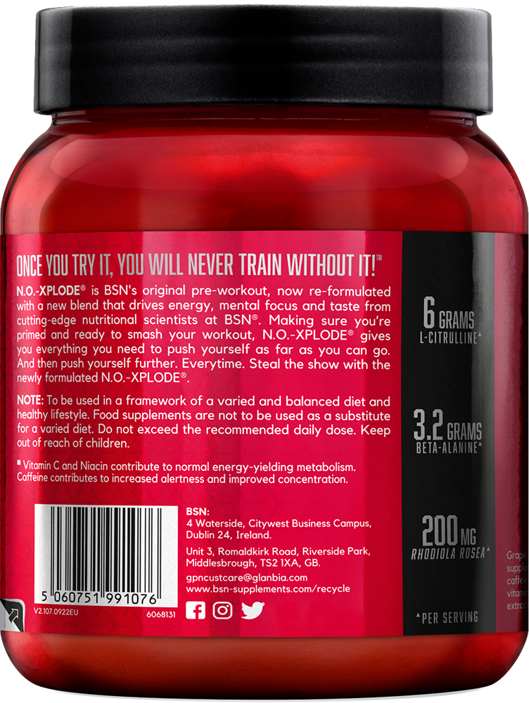 BSN NO-Xplode Purple Power (390 g)