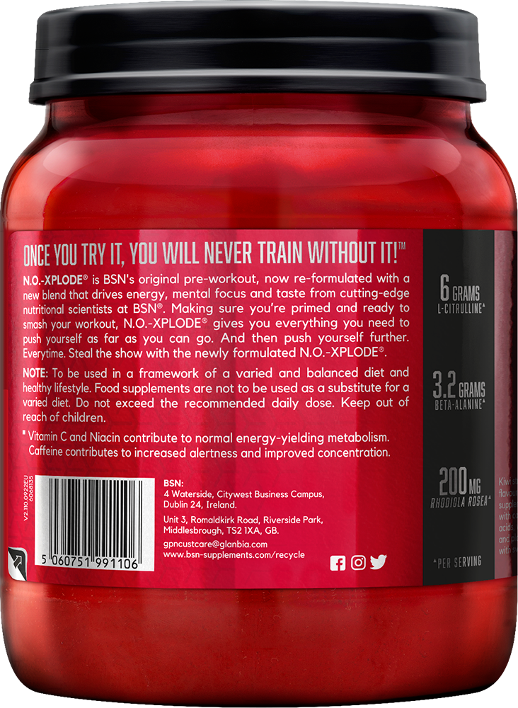 BSN NO-Xplode Green Burst (650 g)