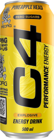 C4 Energy Pineapple Head (1 x 500 ml)