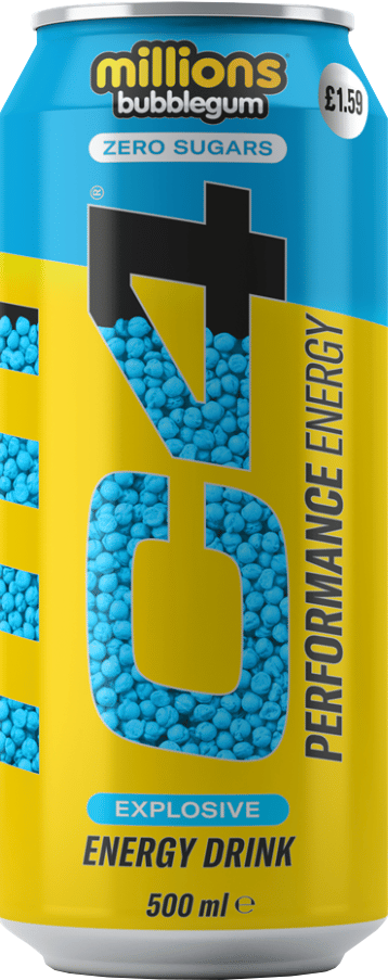 C4 Energy Millions Bubblegum (12 x 500 ml)