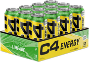 C4 Energy Twisted Limeade (12 x 500 ml)