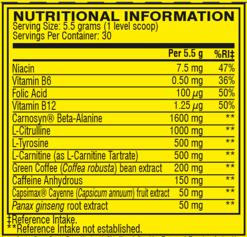 C4 Ripped Tropical Punch (30 doses)