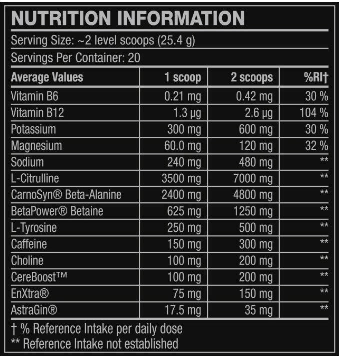 C4 Ultimate Pre-workout V2 Lemon Twist (508 g)