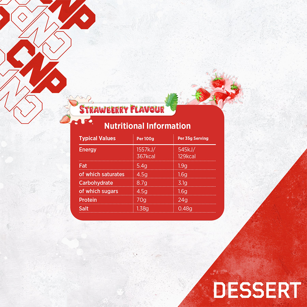 CNP Dessert Fraise (350 g)