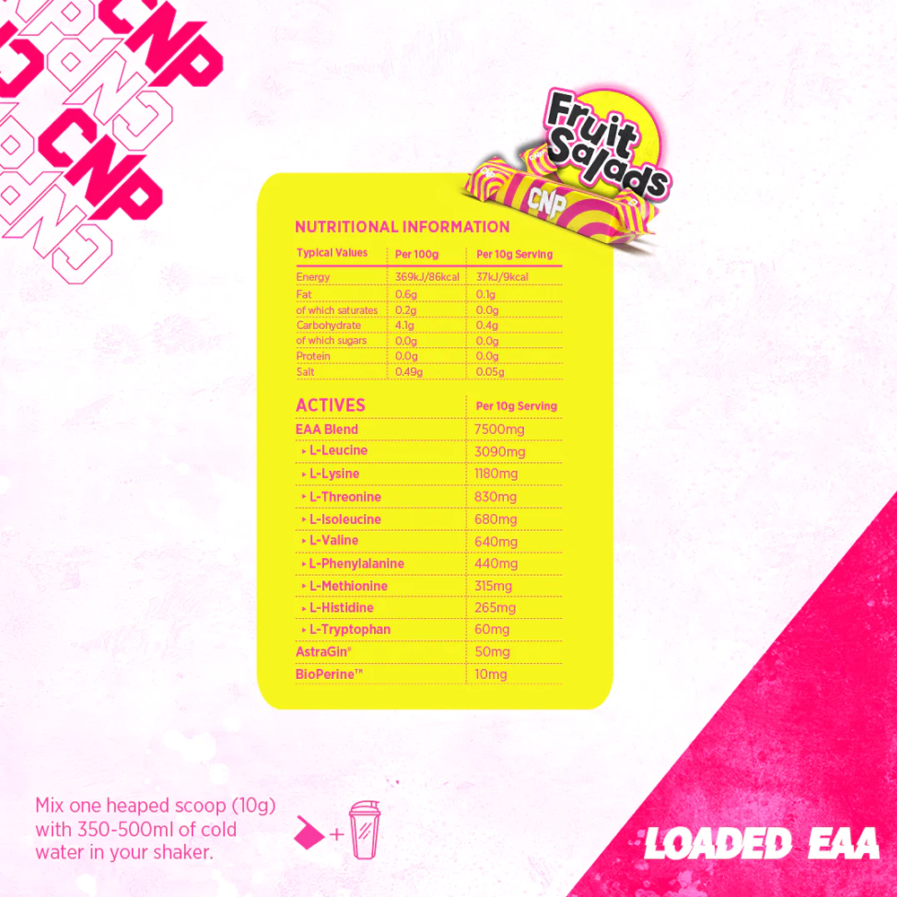 CNP Loaded EAA Fruit Salads (300 g)